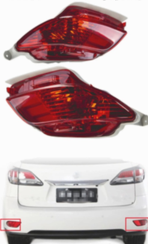 Задний рефлектор lexus rx 350